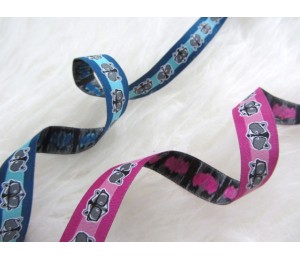 Webband Cooler Claus pink Farbenmix